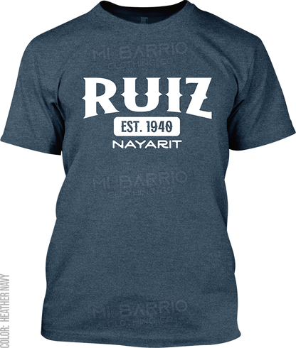 Ruiz, Nayarit Signature T-Shirt