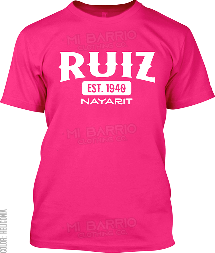 Ruiz, Nayarit Signature T-Shirt