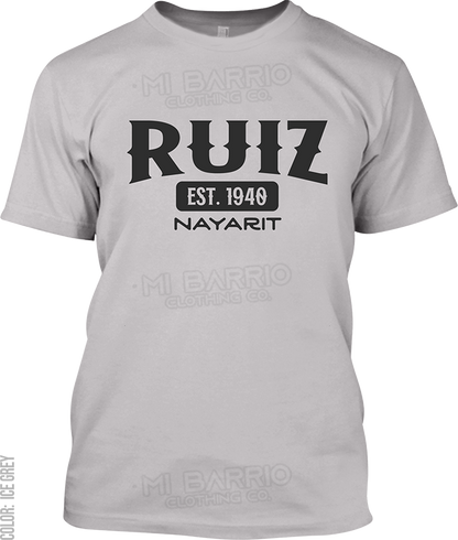 Ruiz, Nayarit Signature T-Shirt