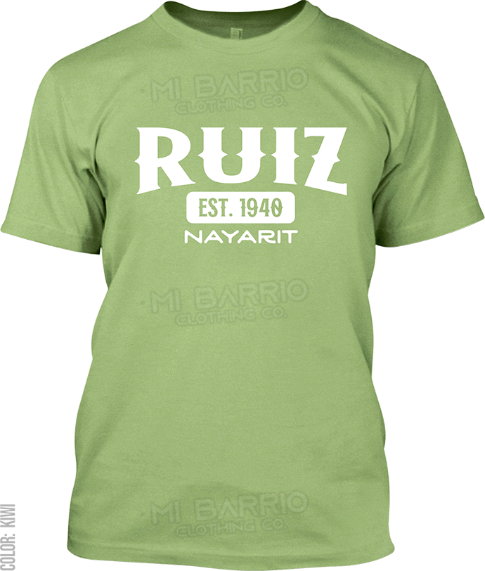 Ruiz, Nayarit Signature T-Shirt