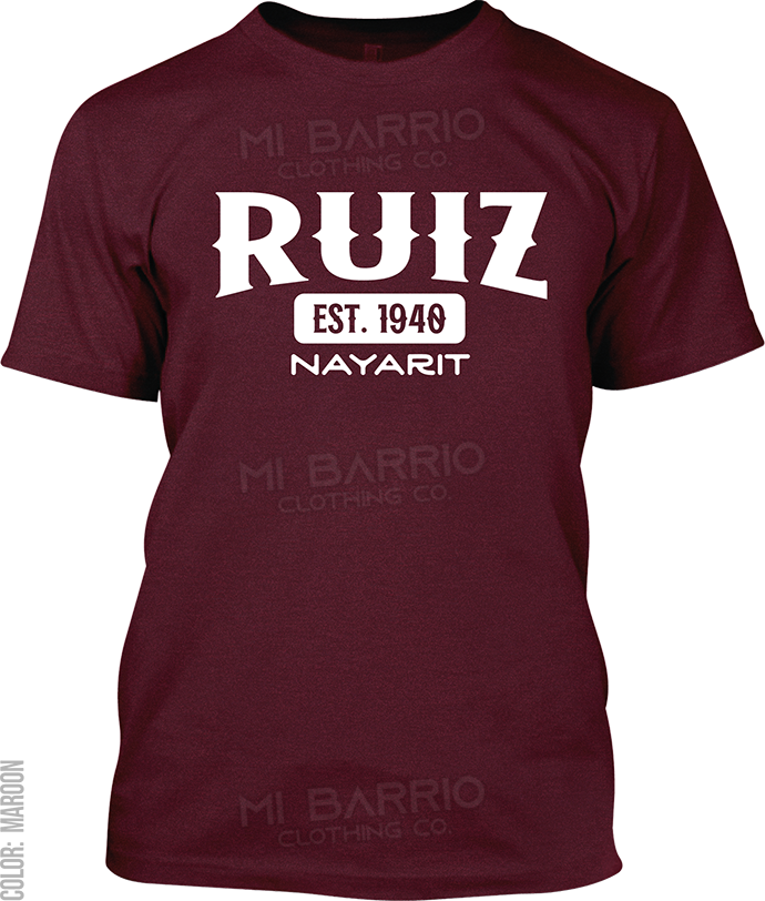 Ruiz, Nayarit Signature T-Shirt