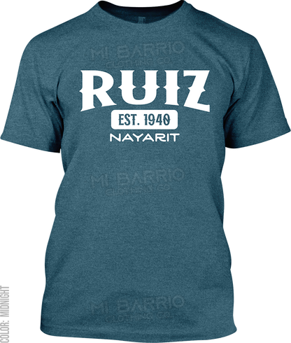 Ruiz, Nayarit Signature T-Shirt