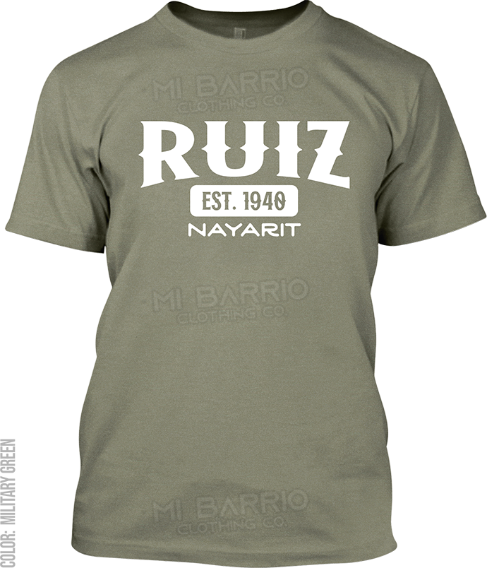 Ruiz, Nayarit Signature T-Shirt