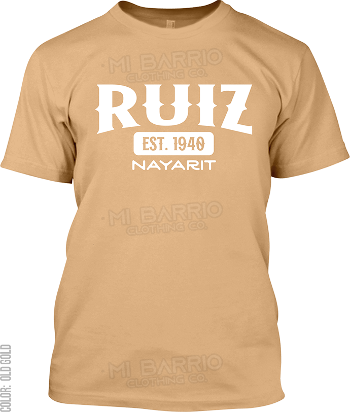 Ruiz, Nayarit Signature T-Shirt