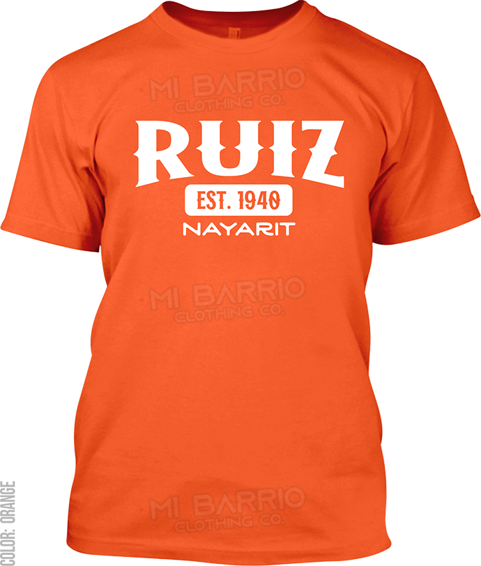 Ruiz, Nayarit Signature T-Shirt