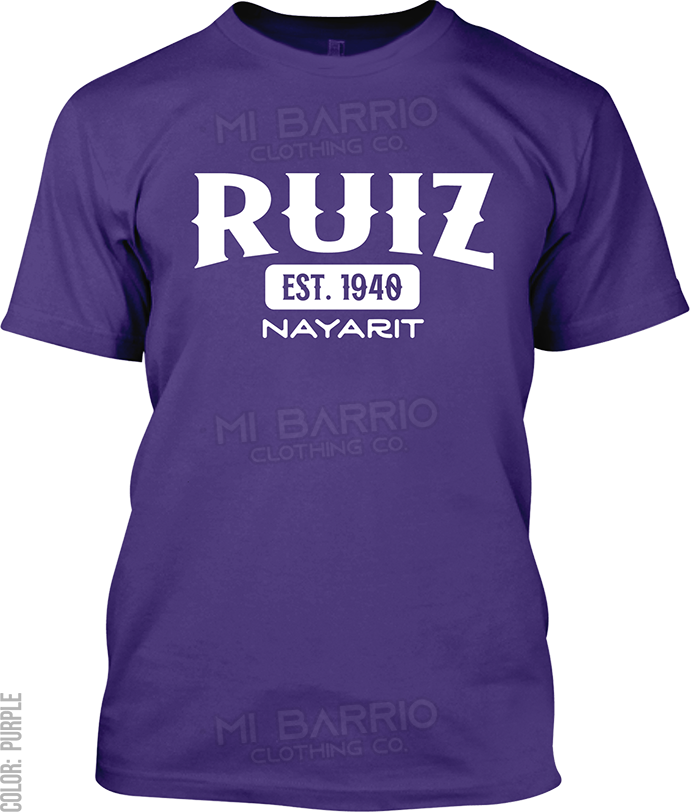 Ruiz, Nayarit Signature T-Shirt