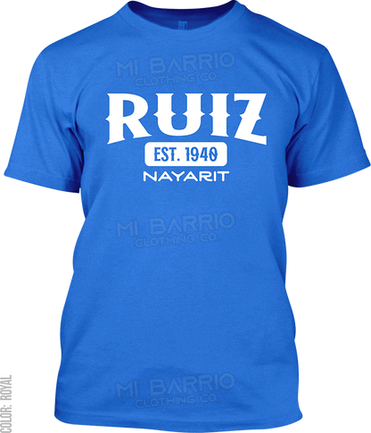 Ruiz, Nayarit Signature T-Shirt