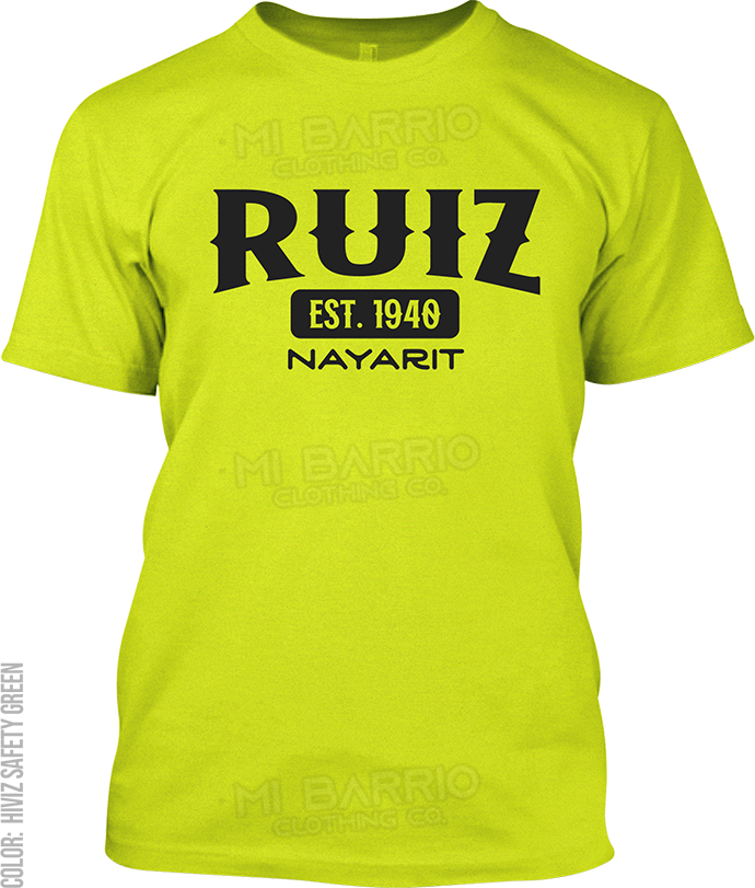 Ruiz, Nayarit Signature T-Shirt