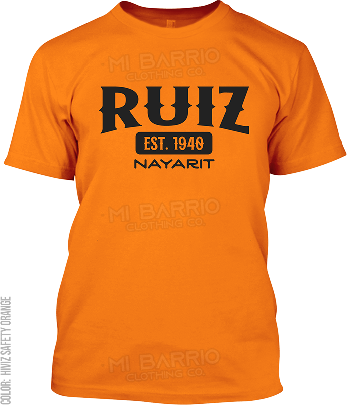 Ruiz, Nayarit Signature T-Shirt