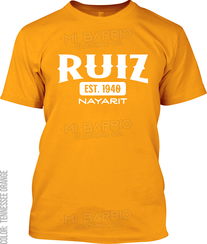 Ruiz, Nayarit Signature T-Shirt