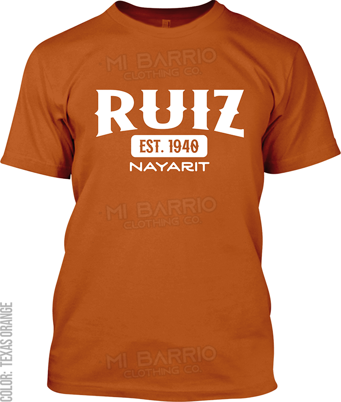 Ruiz, Nayarit Signature T-Shirt