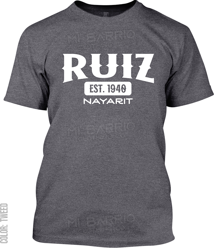 Ruiz, Nayarit Signature T-Shirt