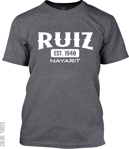 Ruiz, Nayarit Signature T-Shirt