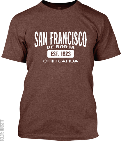 San Francisco de Borja, Chihuahua Signature T-Shirt