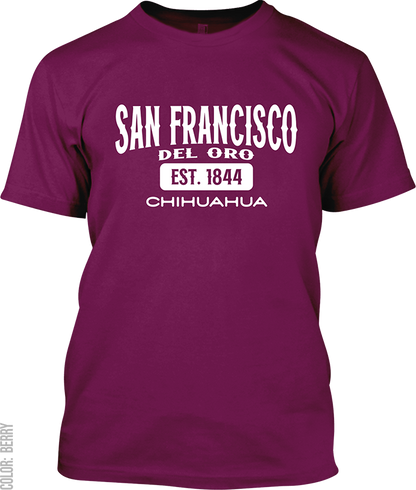 San Francisco del Oro, Chihuahua Signature T-Shirt