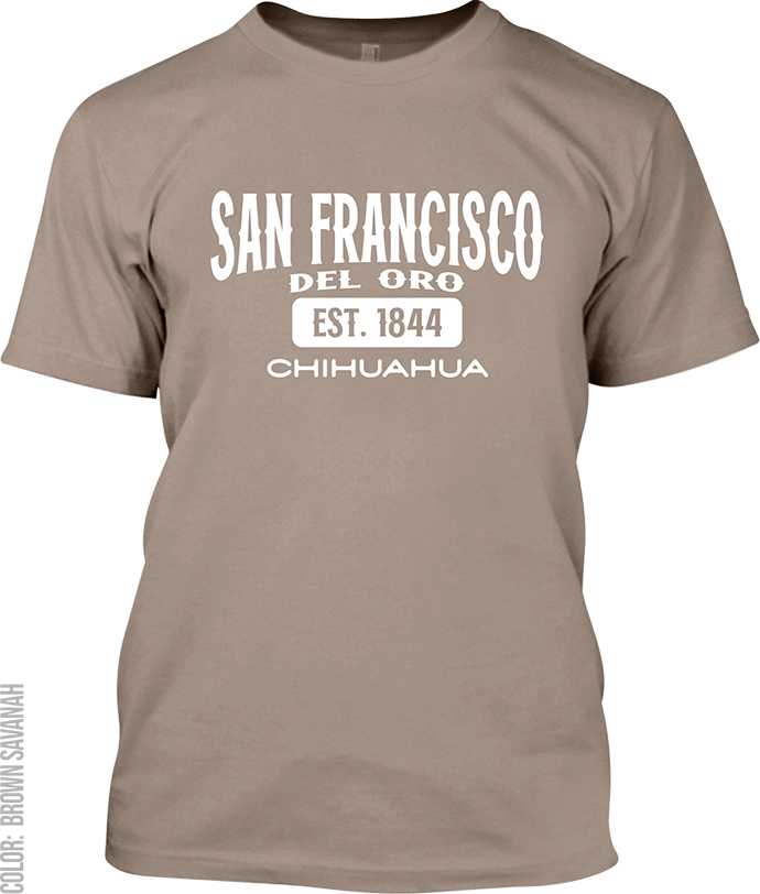 San Francisco del Oro, Chihuahua Signature T-Shirt