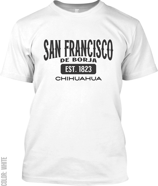 San Francisco de Borja, Chihuahua Signature T-Shirt