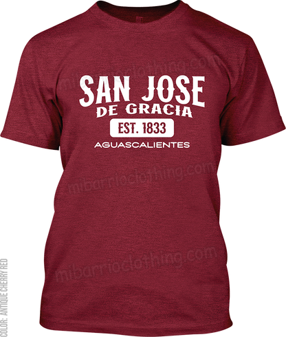 San Jose de Gracia, Aguascalientes Signature T-Shirt