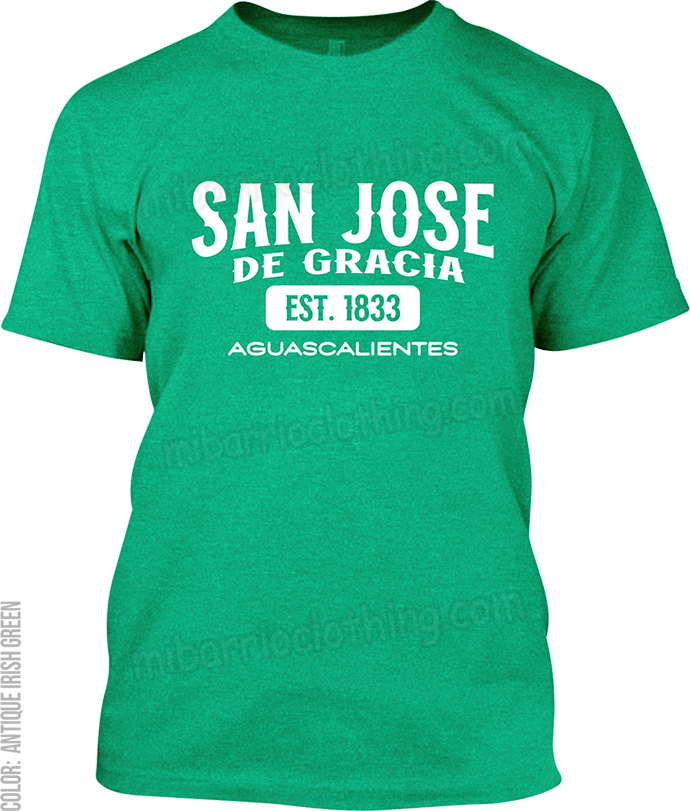 San Jose de Gracia, Aguascalientes Signature T-Shirt