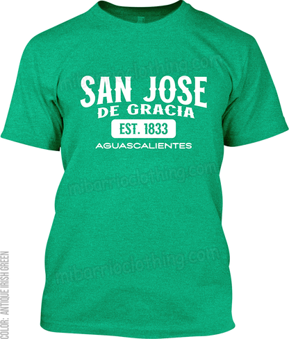 San Jose de Gracia, Aguascalientes Signature T-Shirt