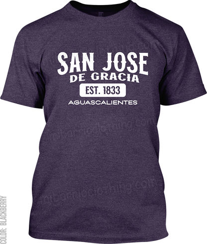 San Jose de Gracia, Aguascalientes Signature T-Shirt