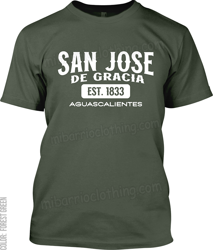 San Jose de Gracia, Aguascalientes Signature T-Shirt