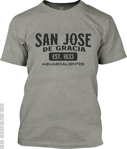 San Jose de Gracia, Aguascalientes Signature T-Shirt