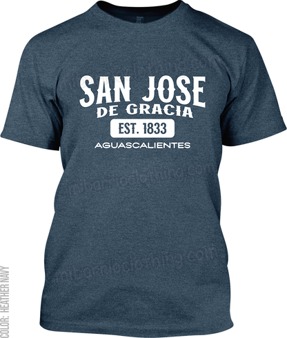 San Jose de Gracia, Aguascalientes Signature T-Shirt