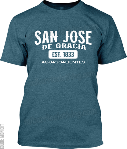 San Jose de Gracia, Aguascalientes Signature T-Shirt