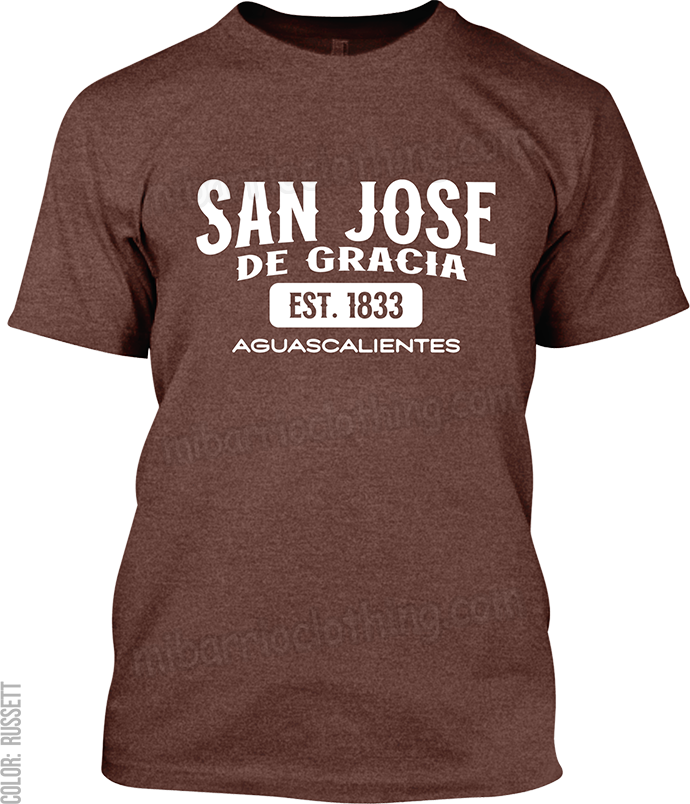 San Jose de Gracia, Aguascalientes Signature T-Shirt