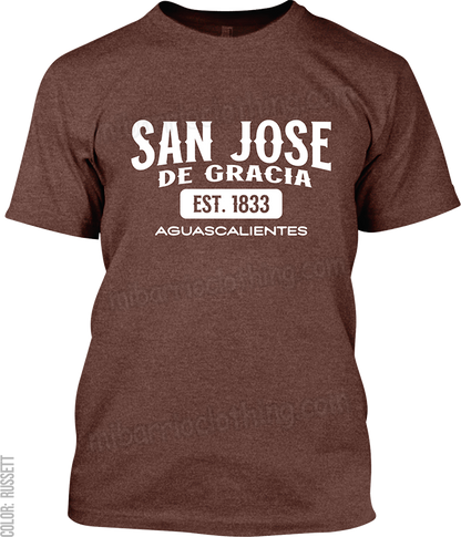 San Jose de Gracia, Aguascalientes Signature T-Shirt