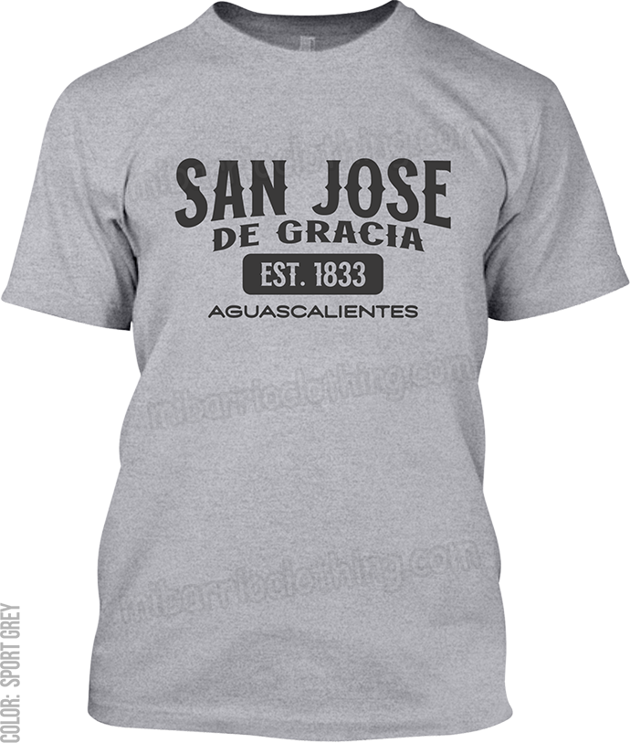 San Jose de Gracia, Aguascalientes Signature T-Shirt