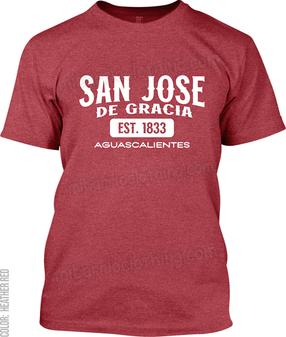 San Jose de Gracia, Aguascalientes Signature T-Shirt