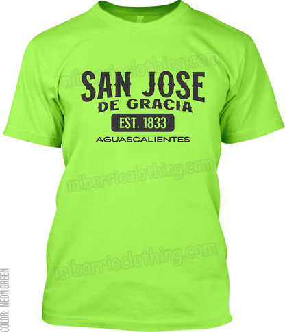 San Jose de Gracia, Aguascalientes Signature T-Shirt