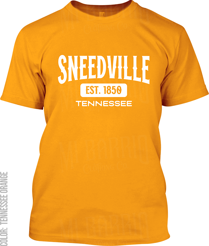 Sneedville, Tennessee Signature T-Shirt