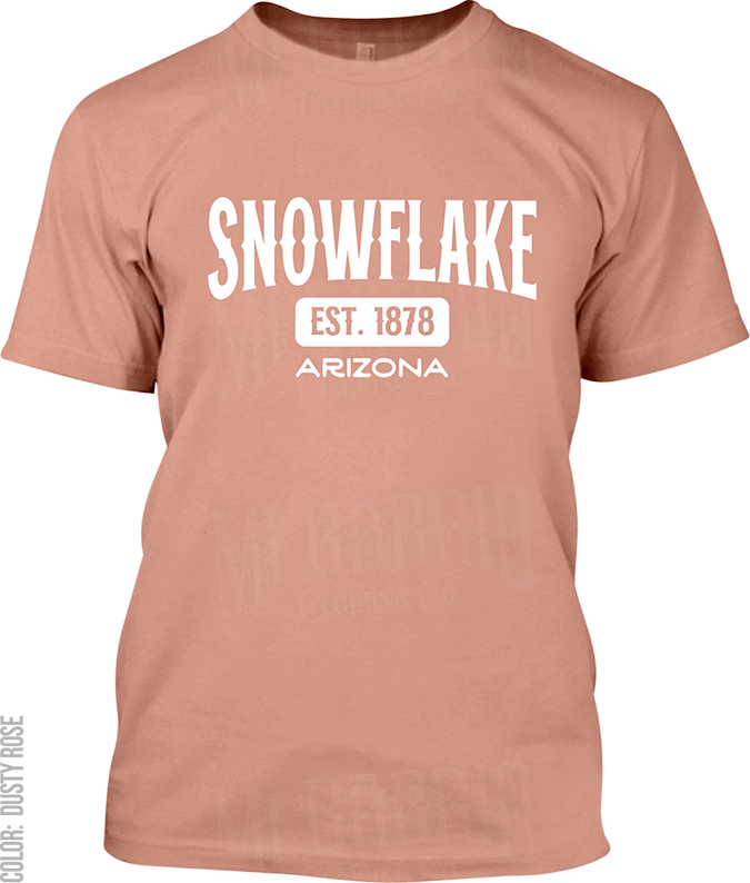 Snowflake, Arizona Signature T-Shirt