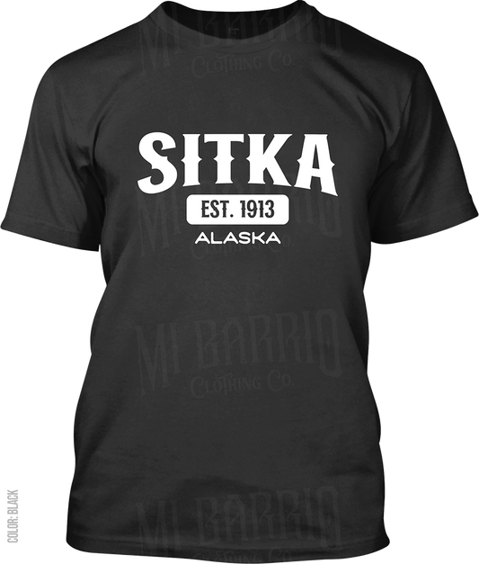 Sitka, Alaska Signature T-Shirt