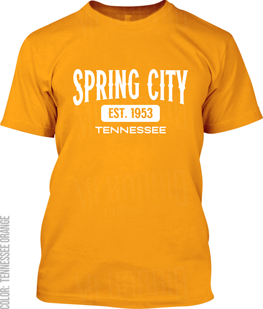 Spring City, Tennessee Signature T-Shirt