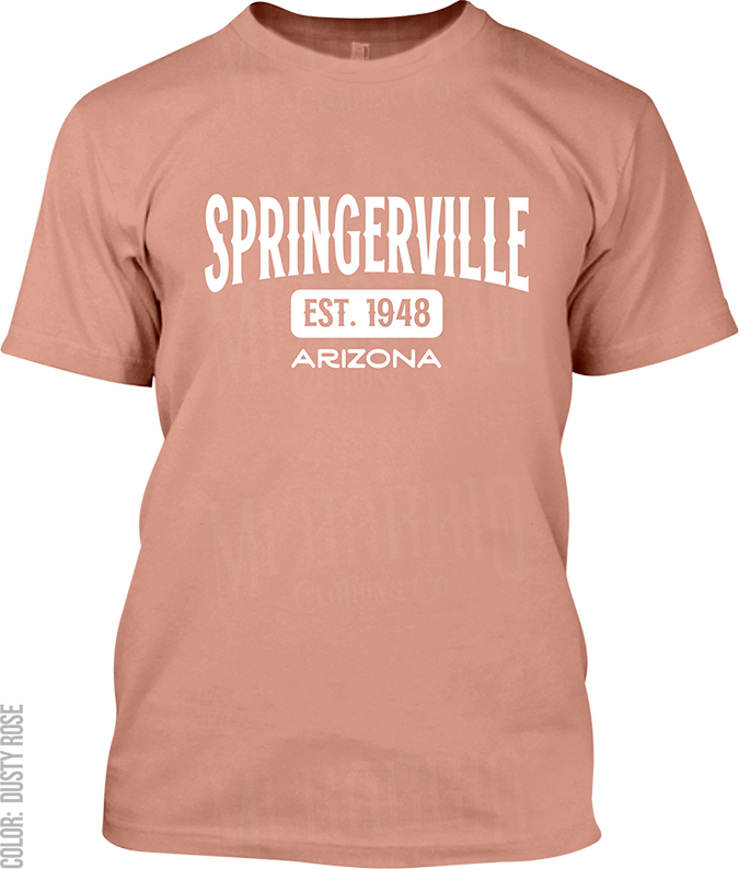 Springerville, Arizona Signature T-Shirt