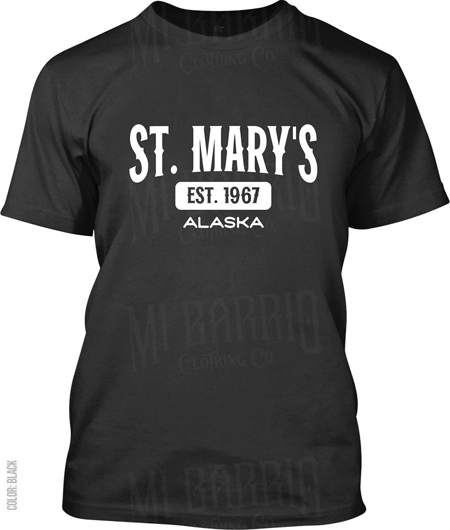 St. Mary's, Alaska Signature T-Shirt