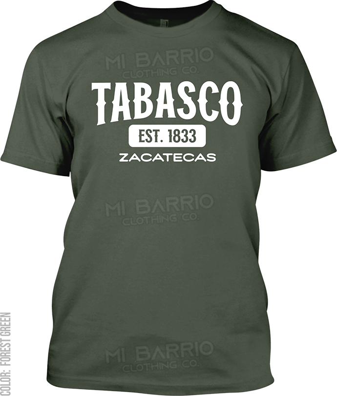 Tabasco, Zacatecas Signature T-Shirt