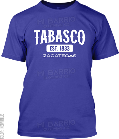 Tabasco, Zacatecas Signature T-Shirt