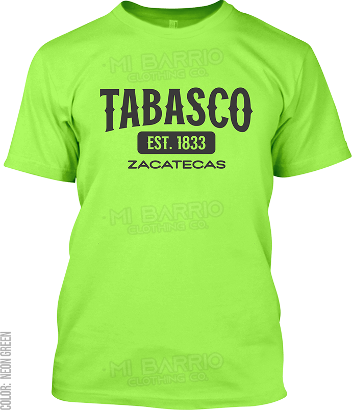 Tabasco, Zacatecas Signature T-Shirt