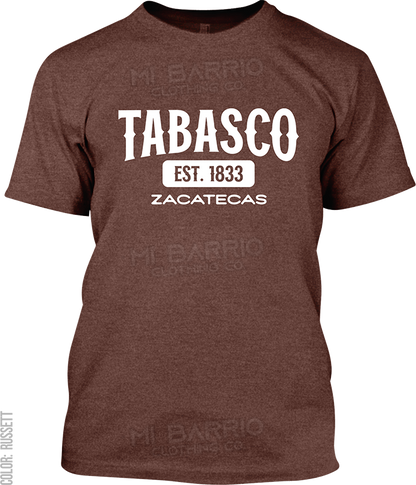 Tabasco, Zacatecas Signature T-Shirt