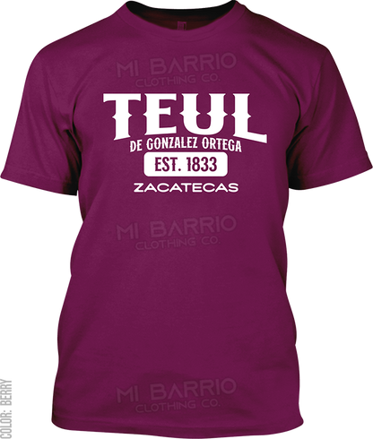 Teul de Gonzalez Ortega, Zacatecas Signature T-Shirt