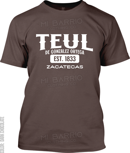 Teul de Gonzalez Ortega, Zacatecas Signature T-Shirt