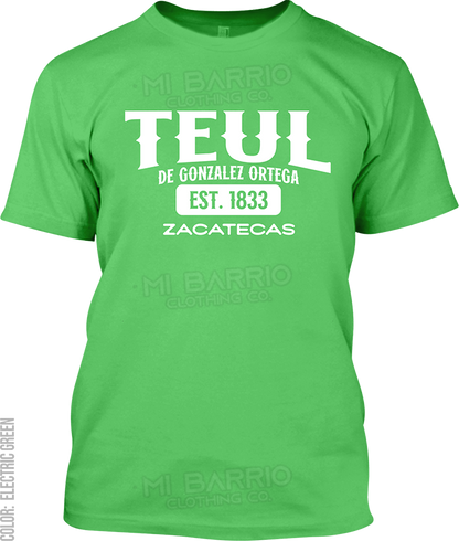 Teul de Gonzalez Ortega, Zacatecas Signature T-Shirt
