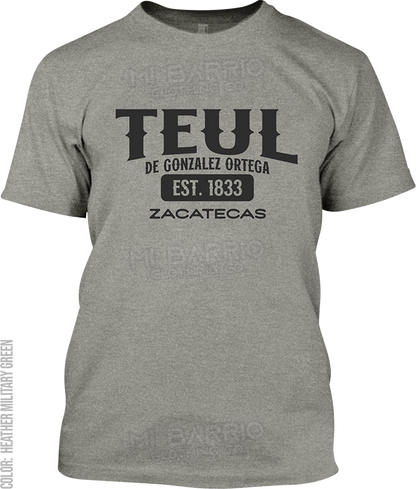 Teul de Gonzalez Ortega, Zacatecas Signature T-Shirt