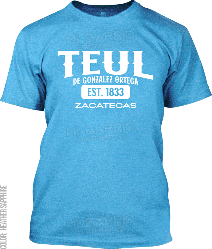 Teul de Gonzalez Ortega, Zacatecas Signature T-Shirt