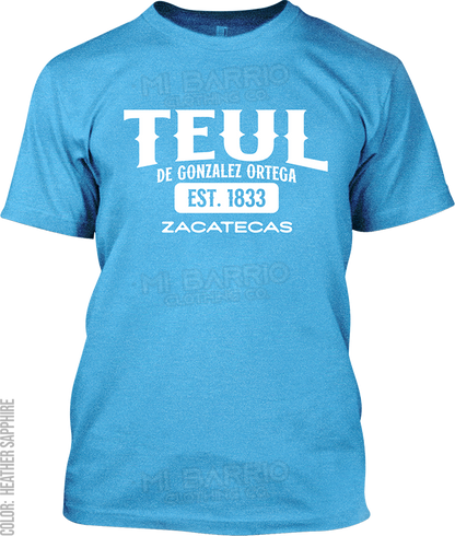 Teul de Gonzalez Ortega, Zacatecas Signature T-Shirt